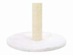 Clicnbuy Rascador para gatos con poste de sisal madera natural de sauce Marru00f3n Hot
