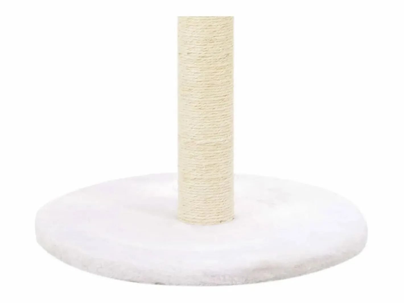 Clicnbuy Rascador para gatos con poste de sisal madera natural de sauce Marru00f3n Hot