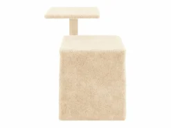 Clicnbuy Rascador para gatos con postes de sisal color 50,5 cm Crema Discount