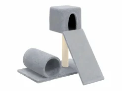 Juego De Animales|Rascador para gatos con postes de sisal claro 59 cm ES688476