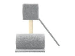 Juego De Animales|Rascador para gatos con postes de sisal claro 59 cm ES688476