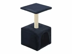 Rascador para gatos con poste de sisal 55 cm oscuro^Clicnbuy