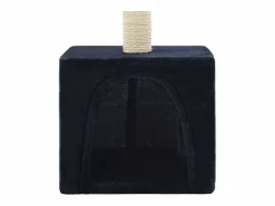 Rascador para gatos con poste de sisal 55 cm oscuro^Clicnbuy
