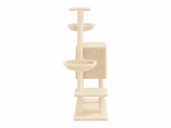 Rascador para gatos con postes de sisal color 117 cm^Clicnbuy Online