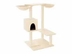 Clicnbuy Juego De Animales|Rascador para gatos con postes para rascar color 82 cm