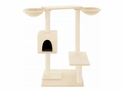 Clicnbuy Juego De Animales|Rascador para gatos con postes para rascar color 82 cm