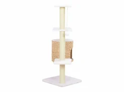 Clicnbuy Rascador para gatos de hierba marina con poste de sisal Marru00f3n Hot