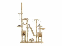 Rascador para gatos poste rascador de sisal 230-250 cm^Clicnbuy Outlet