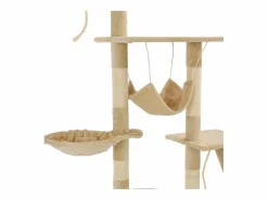 Rascador para gatos poste rascador de sisal 230-250 cm^Clicnbuy Outlet