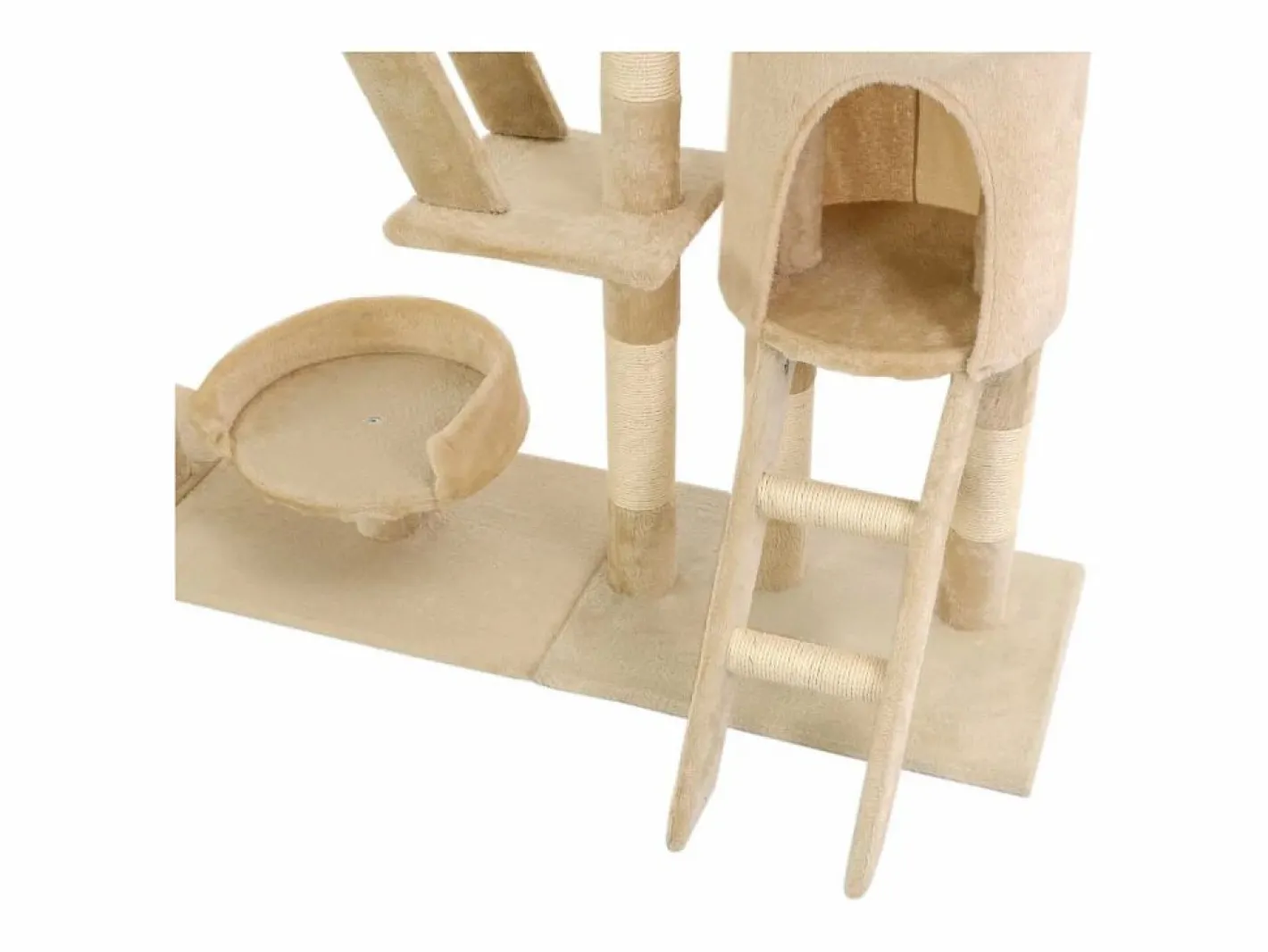 Rascador para gatos poste rascador de sisal 230-250 cm^Clicnbuy Outlet