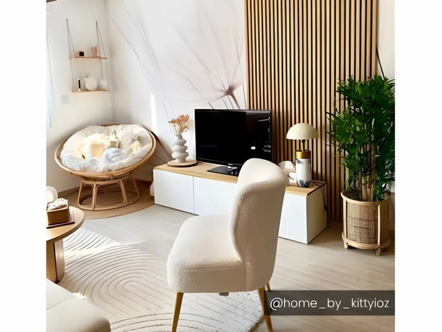 Árbol artificial poliéster con tronco natural BAMBOUSERAIE^OZAIA Online