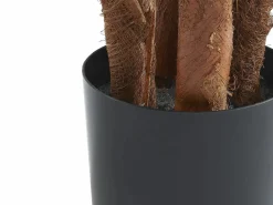 OZAIA Árbol artificial tipo palmera con tronco natural RHAPIS Verde Best