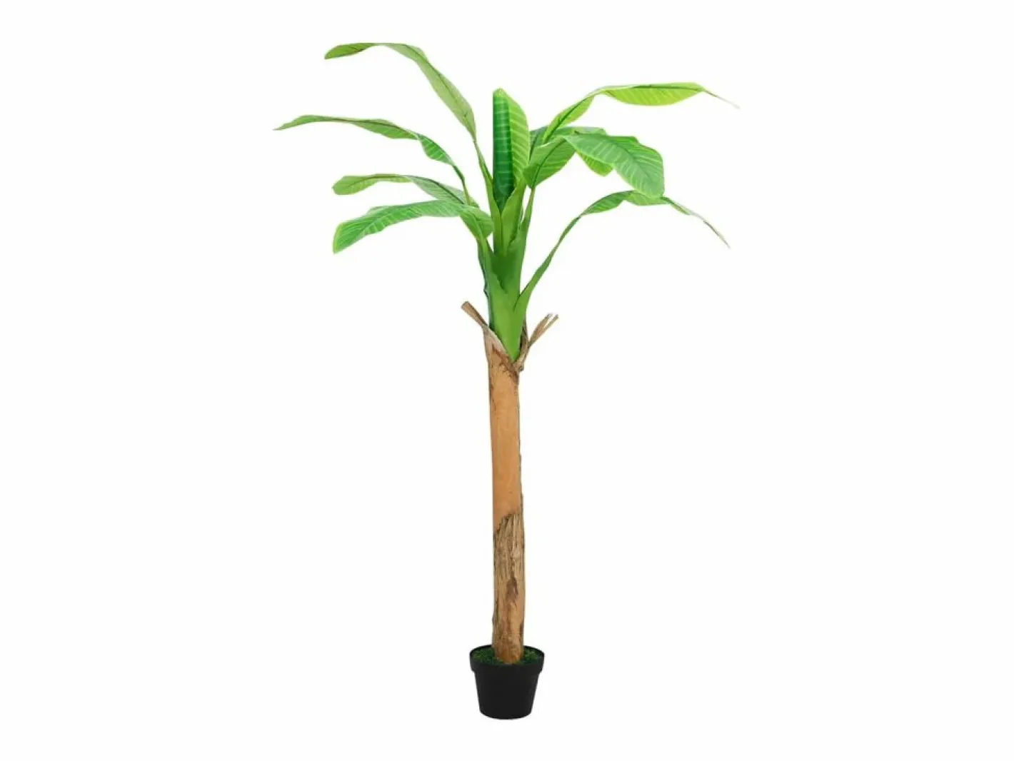 Árbol bananero artificial con macetero 180 cm ES726471^ Hot