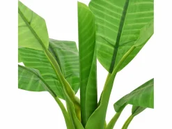 Árbol bananero artificial con macetero 180 cm ES726471^ Hot