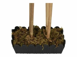 Árbol de bambú artificial con 1216 hojas 180 cm ES497985 Verde Best