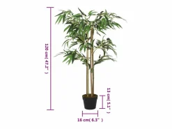 Planta Artificial|Árbol de bambú artificial con 760 hojas 120 cm ES115361