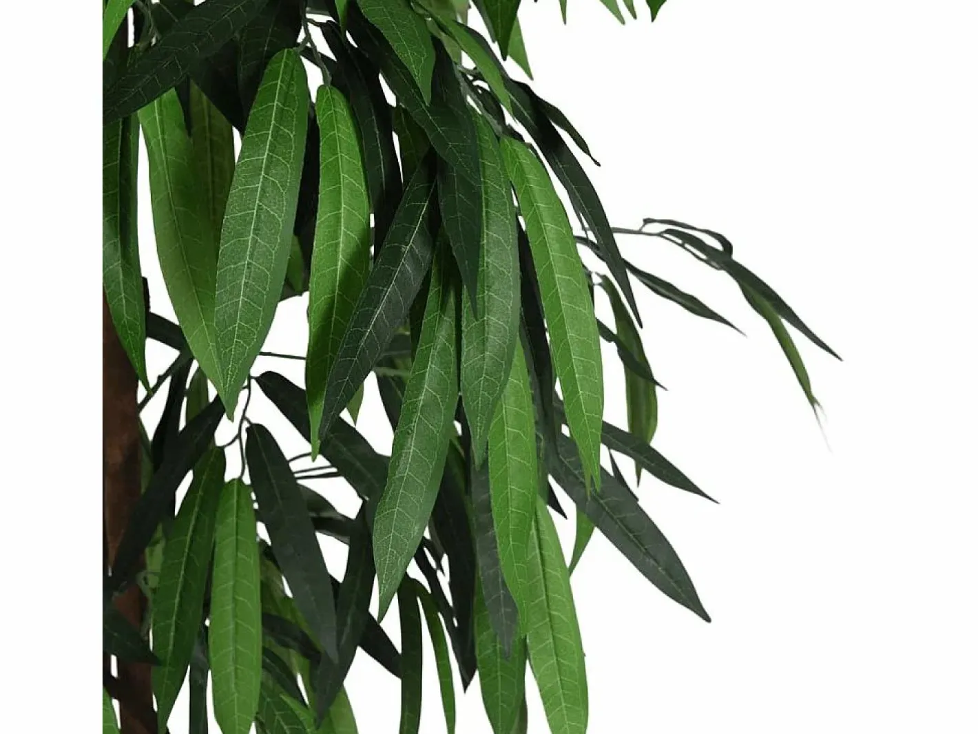 Árbol de mango artificial 600 hojas 150 cm Verde Outlet