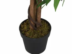 Árbol de mango artificial 600 hojas 150 cm Verde Outlet
