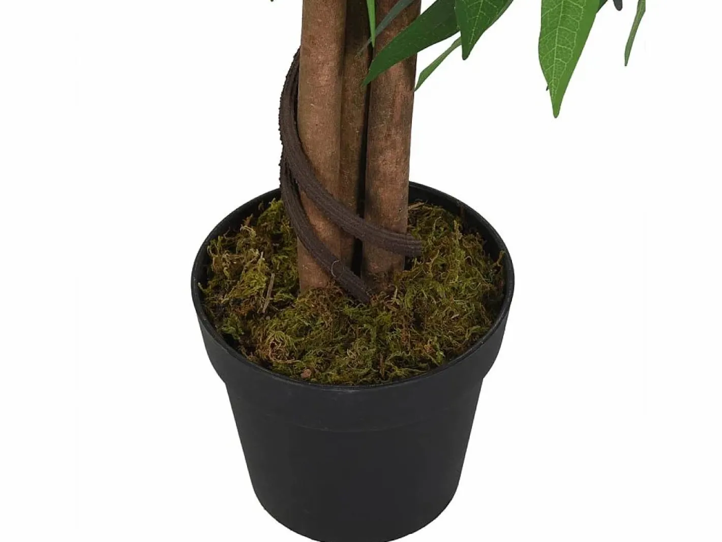 Árbol de mango artificial 600 hojas 150 cm Verde Outlet