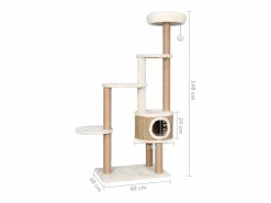 Árbol para gatos cojín lujo poste rascador hierba marina 148 cm^Clicnbuy Clearance