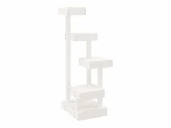 vidaxl Árbol para gatos madera maciza de pino 45,5x49x103 cm Blanco Online