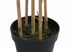 Árbol, planta, artificial Bambú con tronco natural - Alt. 165 x Ancho 50 cm- verde-MUCURI^OZAIA Best