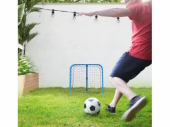 Reboteador de fútbol ajustable, 63 x 63 cm, metal, (78 x 84 x 65-78 cm)^ Best