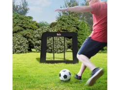 Reboteador de fútbol plegable, 5 posiciones ajustables, acero, (128x118x108-120cm)^ Clearance