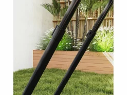 Reboteador de fútbol plegable, 5 posiciones ajustables, acero, (128x118x108-120cm)^ Clearance