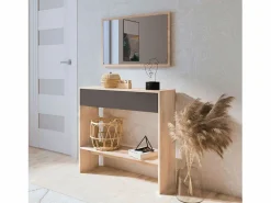duehome Perchero|Recibidor Aros Tofe - Gris Grafito