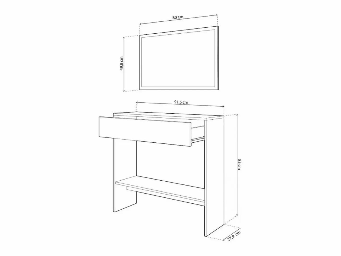 duehome Perchero|Recibidor Aros Tofe - Gris Grafito