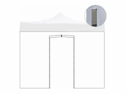 Reemplazo de cubierta lateral blanca impermeable de 4,5 x 2 m para cenador plegable^Decor Space Online