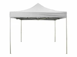 Reemplazo de cubierta lateral impermeable blanca de 3x2 mt para cenador plegable de 3x3 mt Blanco Discount