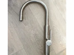 Essebagno Reflet mezclador para fregadero estilo acero inoxidable Bronce