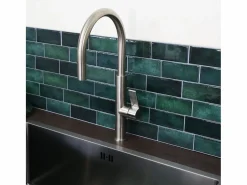 Essebagno Reflet mezclador para fregadero estilo acero inoxidable Bronce