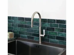 Essebagno Reflet mezclador para fregadero estilo acero inoxidable Bronce