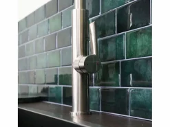 Essebagno Reflet mezclador para fregadero estilo acero inoxidable Bronce