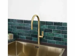 Essebagno Reflet mezclador para fregadero cepillado Dorado Discount