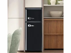 DripeX Refrigerador 28L+64L, -27°C~13°C, 116 kWh/año, 45dB, eficiencia energética D, , 41x45.5x105.5cm Negro