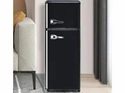 DripeX Refrigerador 28L+64L, -27°C~13°C, 116 kWh/año, 45dB, eficiencia energética D, , 41x45.5x105.5cm Negro