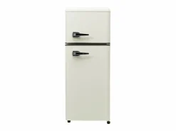 Refrigerador retro de 92 litros con 2 puertas e iluminación LED - -27 °C a 13 °C - antiguo^Hauss Spole Online
