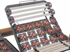 NATUREA Cama Articulada|Relajación láminas terminales memoria DAMYSOS 2x80x200F
