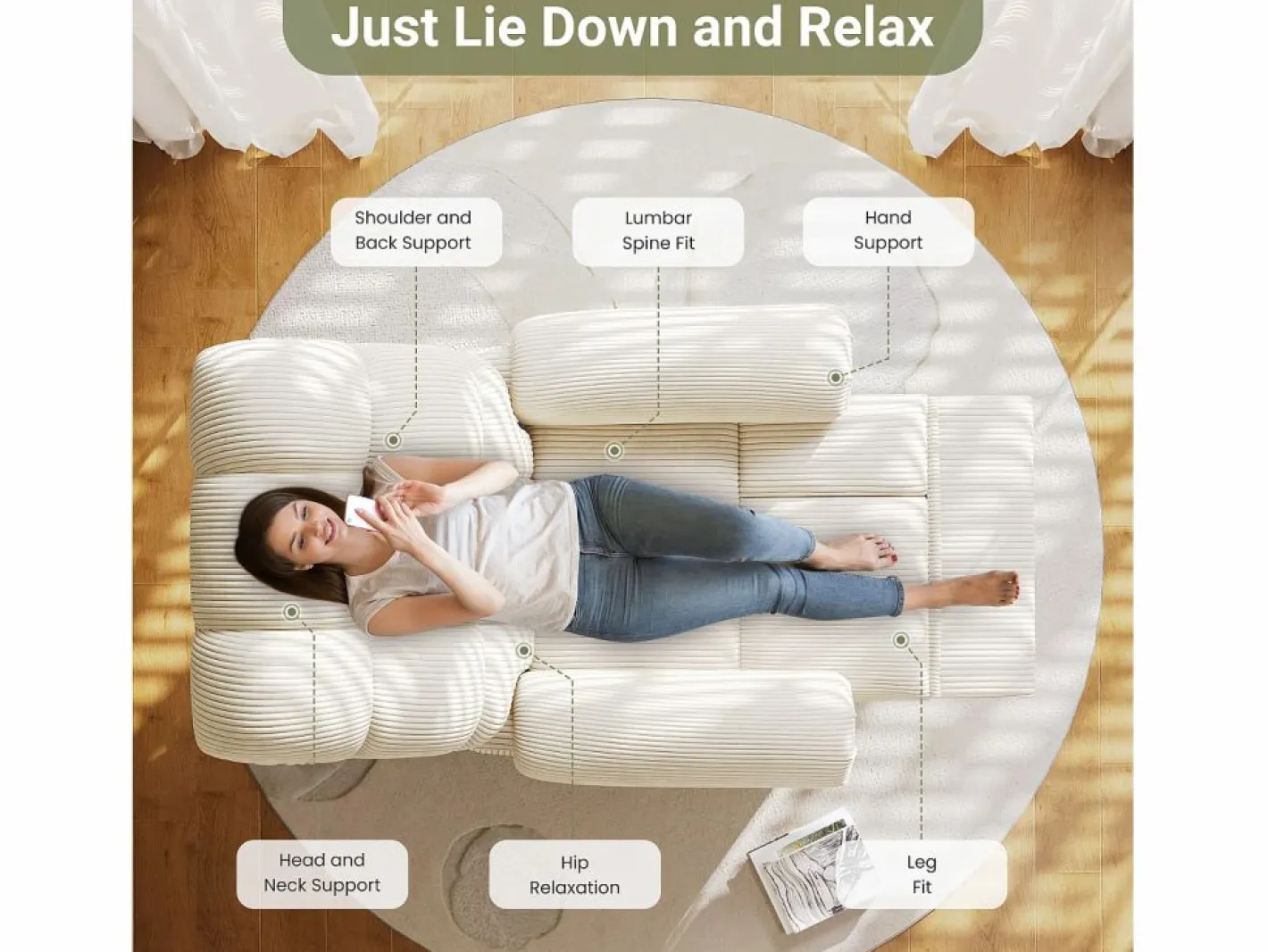 Relájate sillón de terciopelo eléctrico de sillón, silla de ocio ajustable con USB, respaldo ajustable, antiestático con reposapiés - 96x97x104cm^DripeX Online