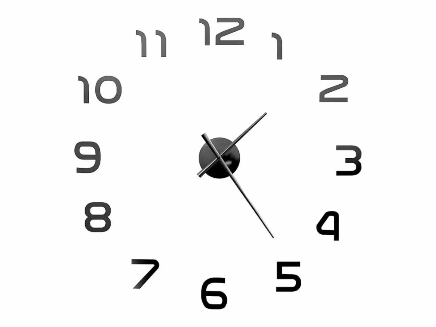 Reloj De Pared|Reloj 3D de pared con diseño moderno 100 cm XXL ES398675