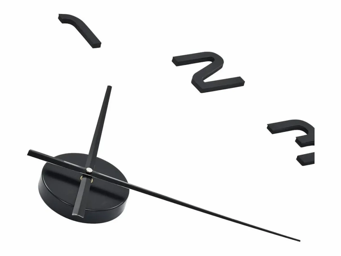 Reloj De Pared|Reloj 3D de pared con diseño moderno 100 cm XXL ES398675