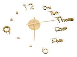 Reloj De Pared|Reloj 3D de pared con diseño moderno 100 cm XXL ES746394