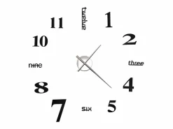 Reloj 3D de pared con diseño moderno 100 cm XXL ES648634^ Discount