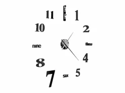 Reloj 3D de pared con diseño moderno 100 cm XXL ES648634^ Discount
