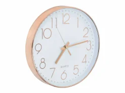 Reloj De Pared|Reloj de pared 30 cm rosa dorado ES797365