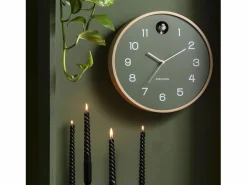 Reloj de pared Cuco Natural - jungla - Ø31,5cm^KARLSSON Online